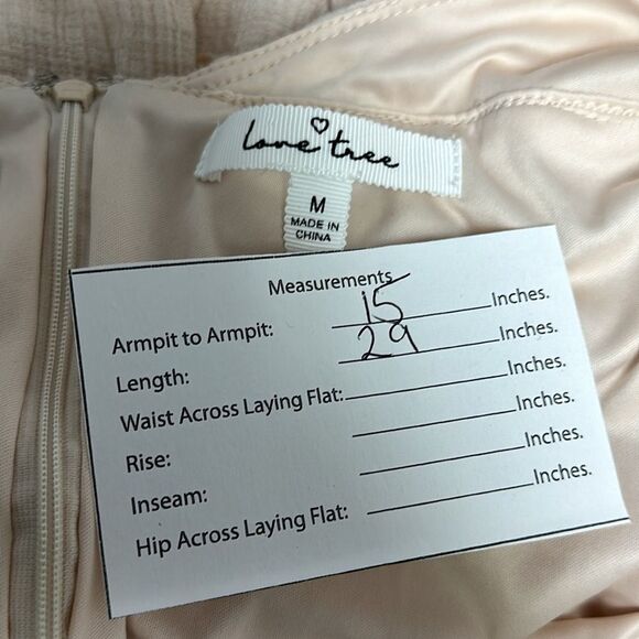 Love Tree Womens Babydoll Fit and Flare Mini Ruffled Dress Sz M ajustble Straps - Picture 11 of 12